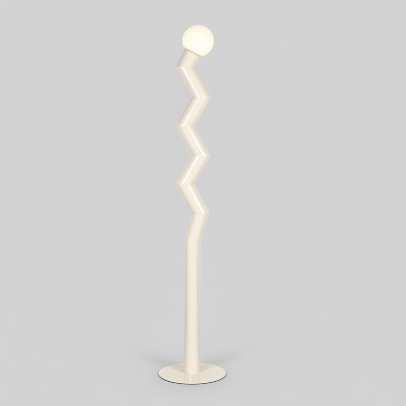Pink Zigmo floor lamp