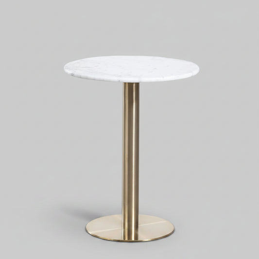 Table Scott marbre blanc