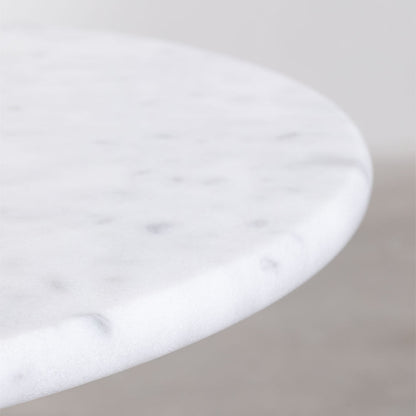 Table Scott marbre blanc