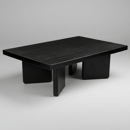 Stan black coffee table